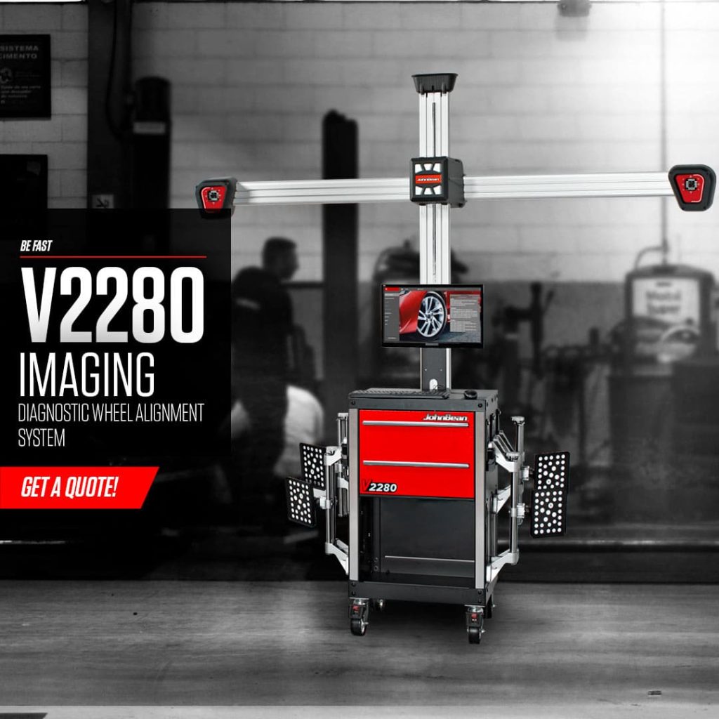 V2280 Imaging Diagnostic Wheel Alignment System John Bean USA